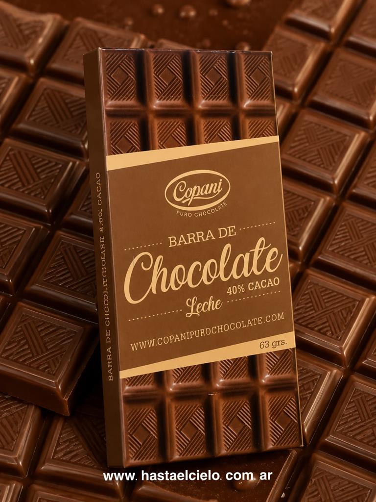 BARRA DE CHOCOLATE DE LECHE EN CAJA COPANI