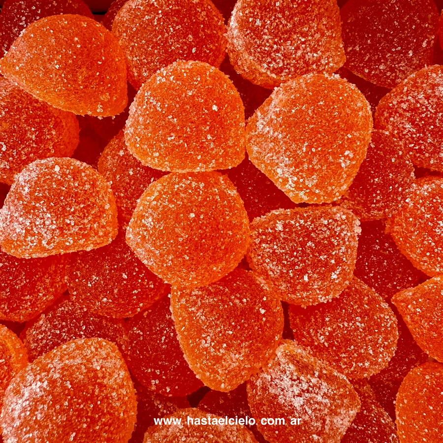 BOMBON BOCHITA NARANJA TRANSLUCIDO SABOR NARANJA