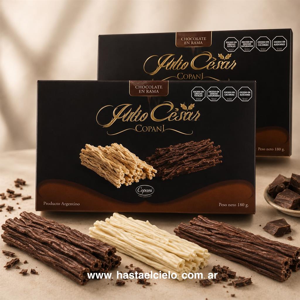 CAJA CHOCOLATE EN RAMA PREMIUM X 180GR.