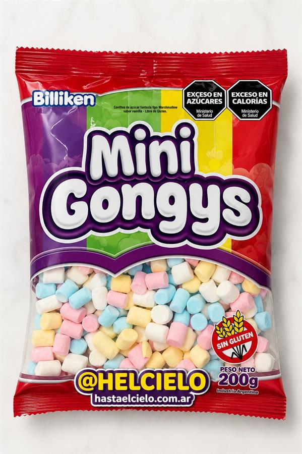 GONGYS MALVAVISCOS MINI MULTICOLOR X200GR