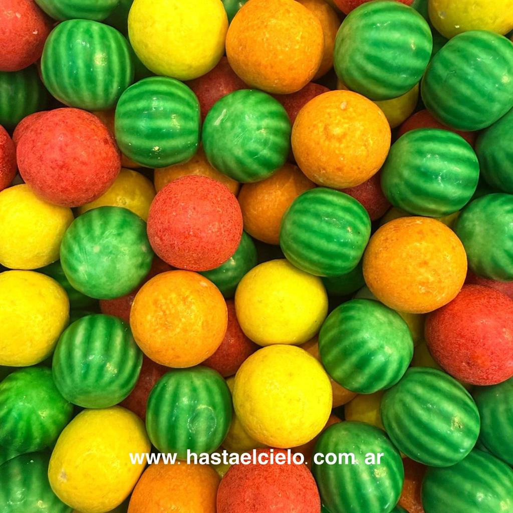 CHICLE FRUTA GIGANTE MULTICOLOR