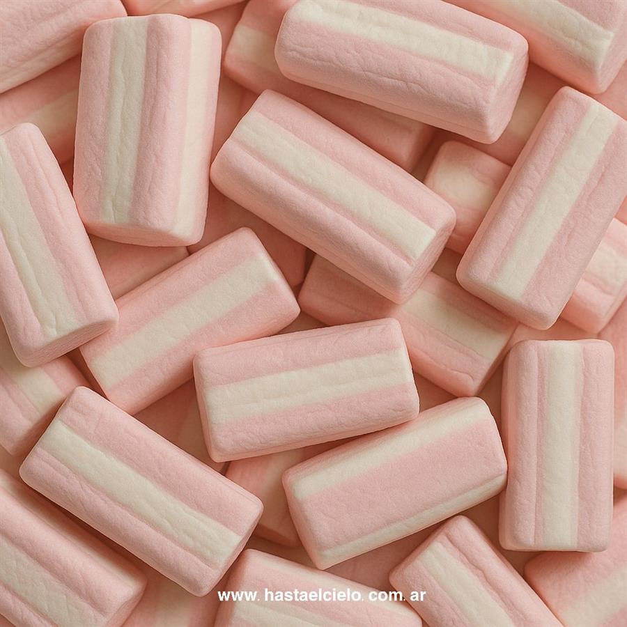 BOLSA MALVAVISCOS CHURRO ROSA X450GR