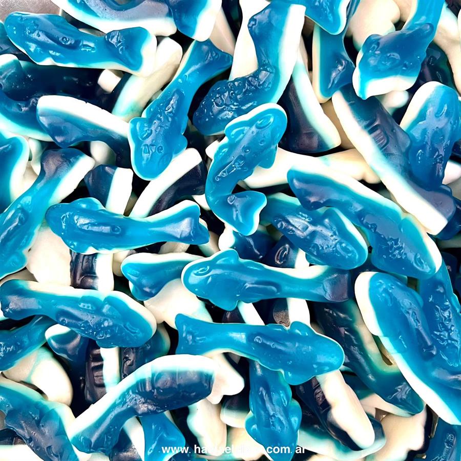 GOMITAS TIBURONES DULCES.