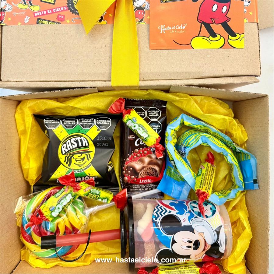 BOX MICKEY/ MINIE VASO CHICO.