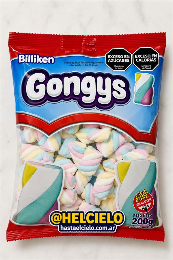GONGYS MALVAVISCOS TWIST MULTICOLOR X200GR