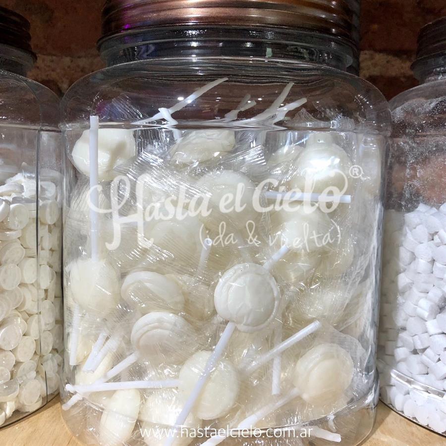 BOLSA PALETITAS MINI BLANCO X 50 UNIDADES.