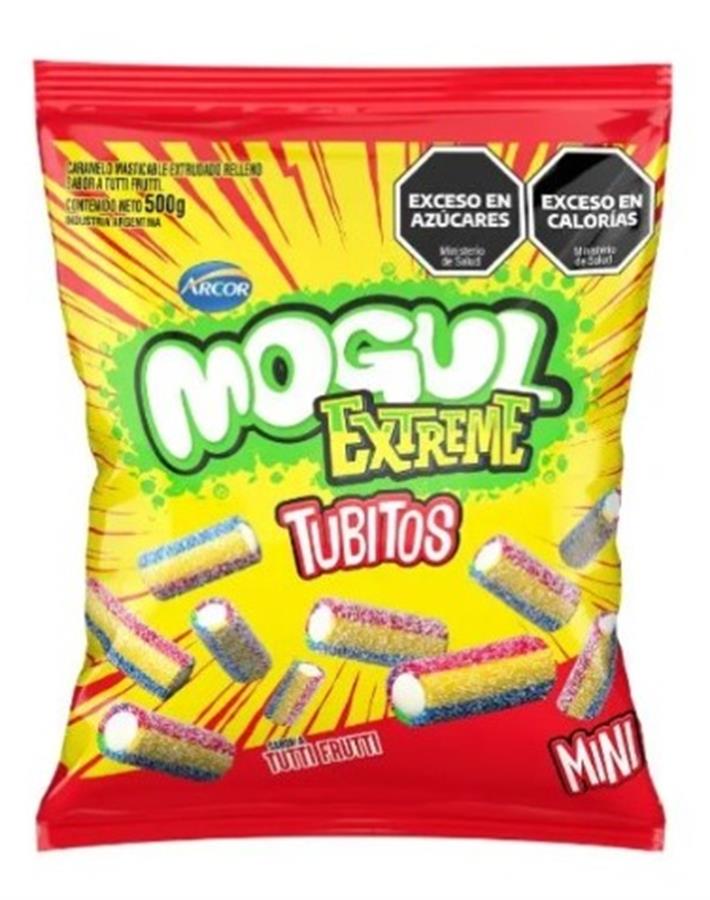 MOGUL REGALIZ CORTO TUTTI FRUTTI  ACIDA X 500GR