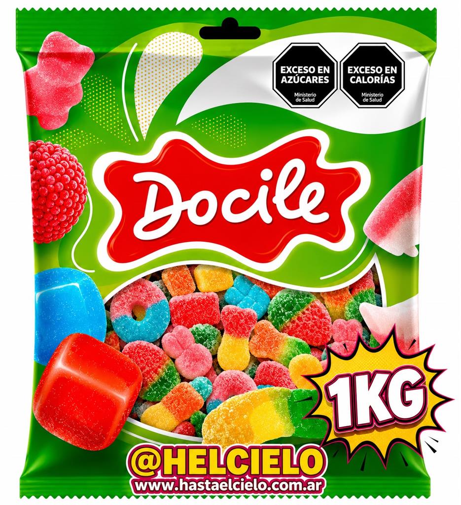 DOCILE KG MIX DIVERTIDO AZUCARADO X 1KG