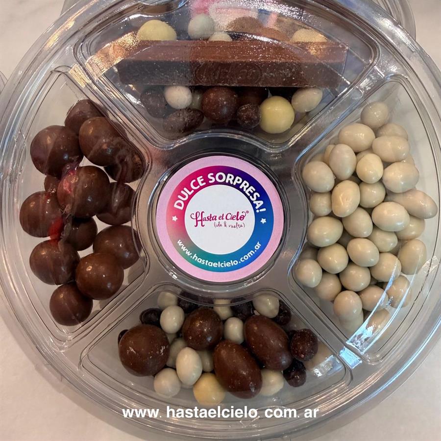BANDEJA REDONDA CHOCOLATES.