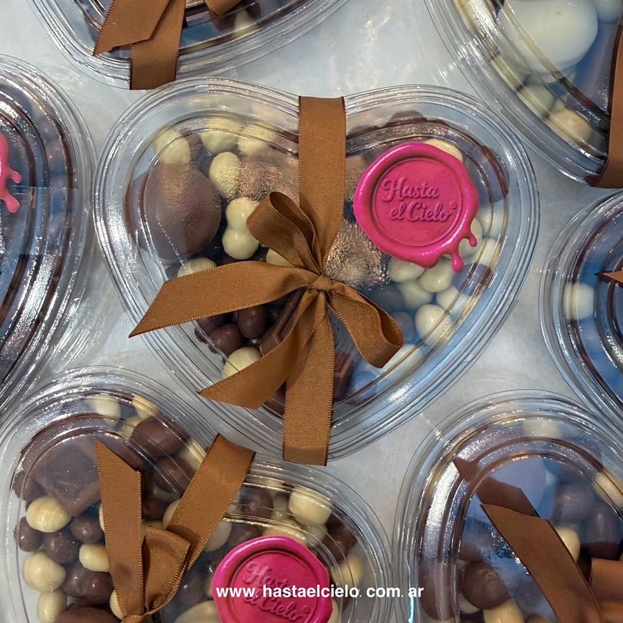 BANDEJA CORAZON MIX CHOCOLATES x 300GR