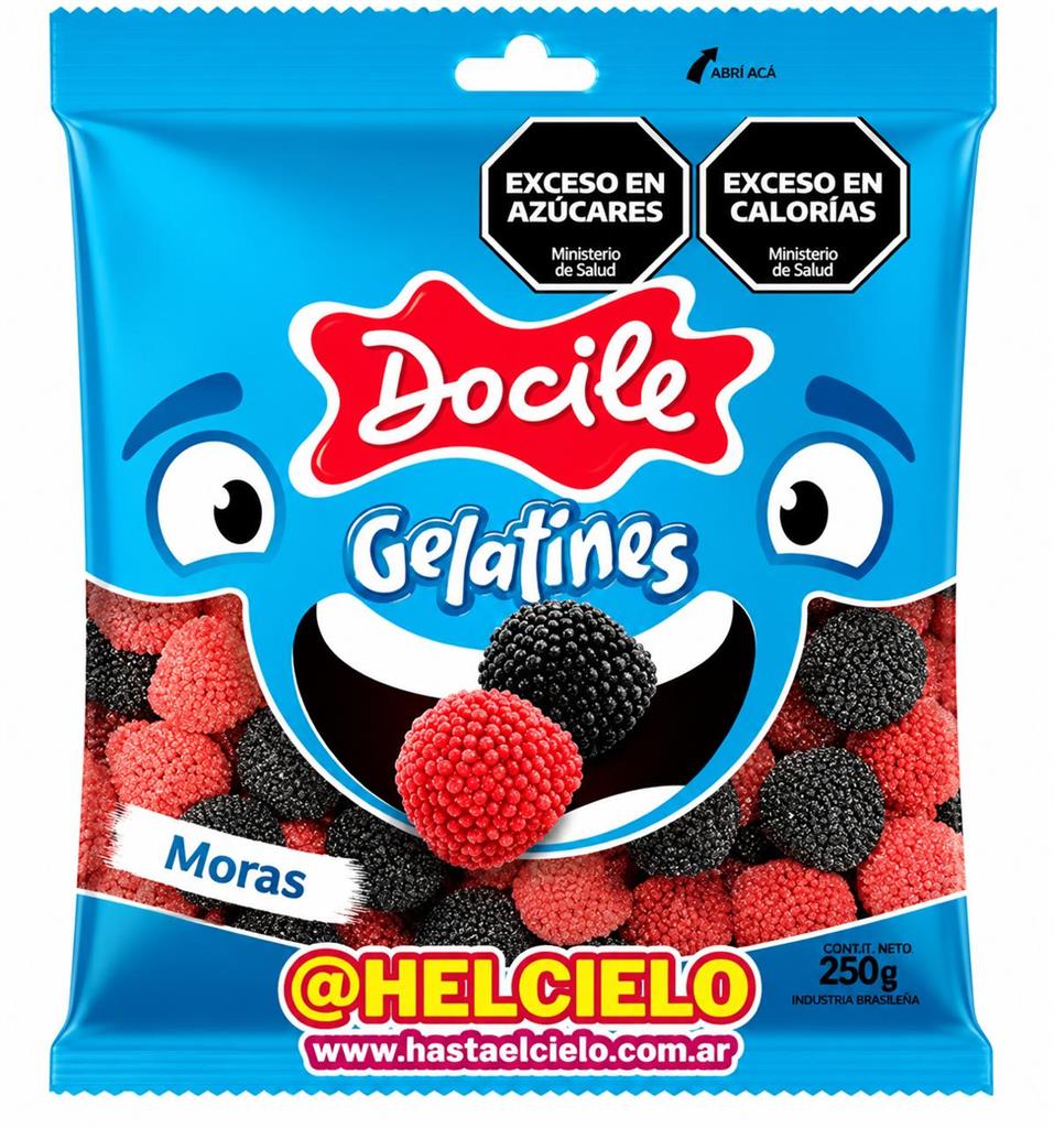 DOCILE GOMITA MORITAS X 250GR