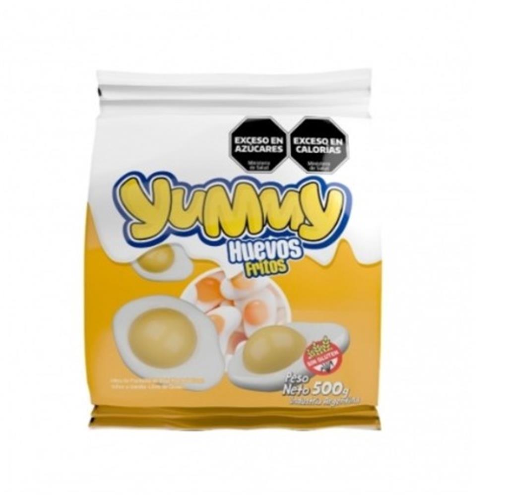 YUMMY GOMITA HUEVO FRITO X 500GR.