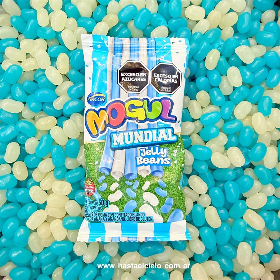GOMITAS JELLY BEANS MUNDIAL X 50GR