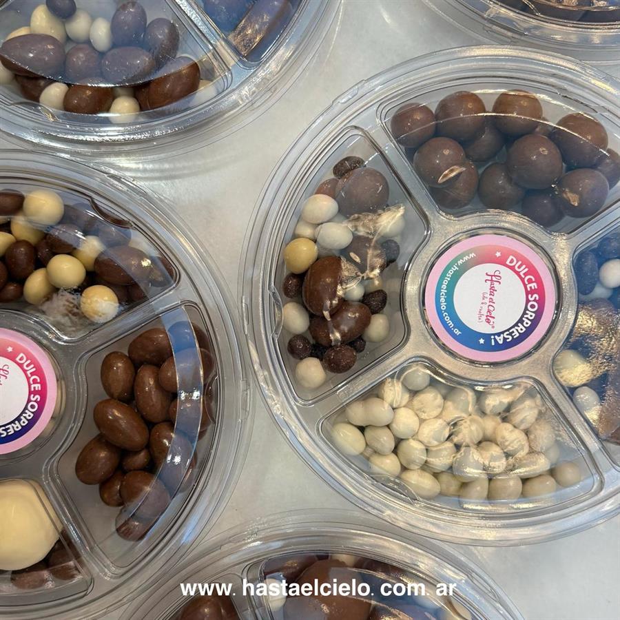 BANDEJA REDONDA CHOCOLATES.