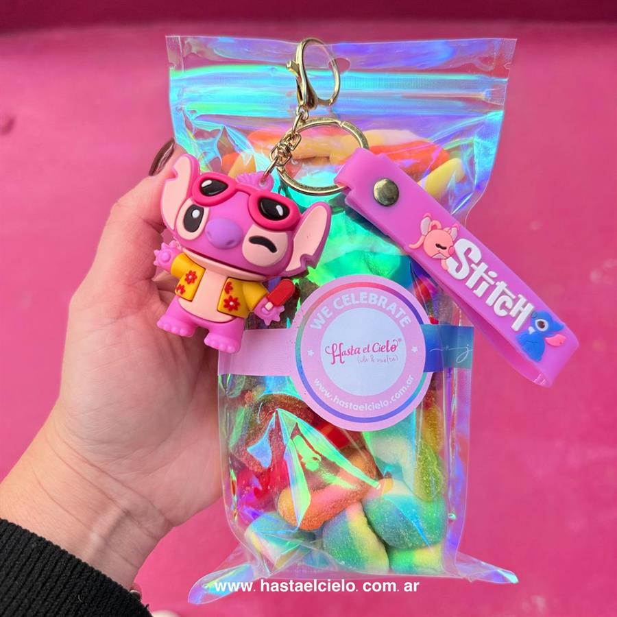 BOLSITA GOMITAS + LLAVEROS VARIOS