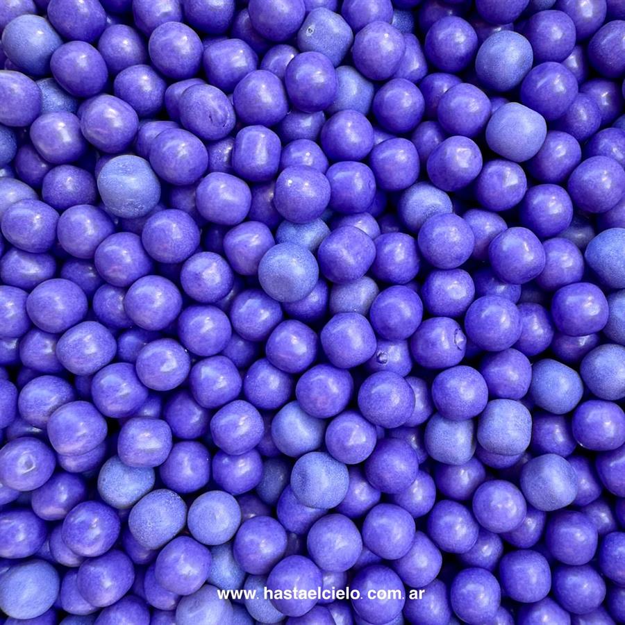 BOLSA CHICLE BOLITA VIOLETA X 400GR