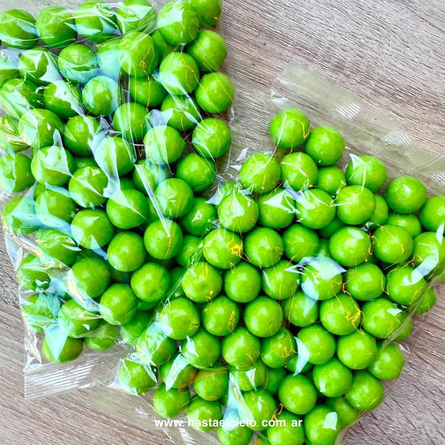 BOLSA CHICLE BOLON VERDE X 400GR