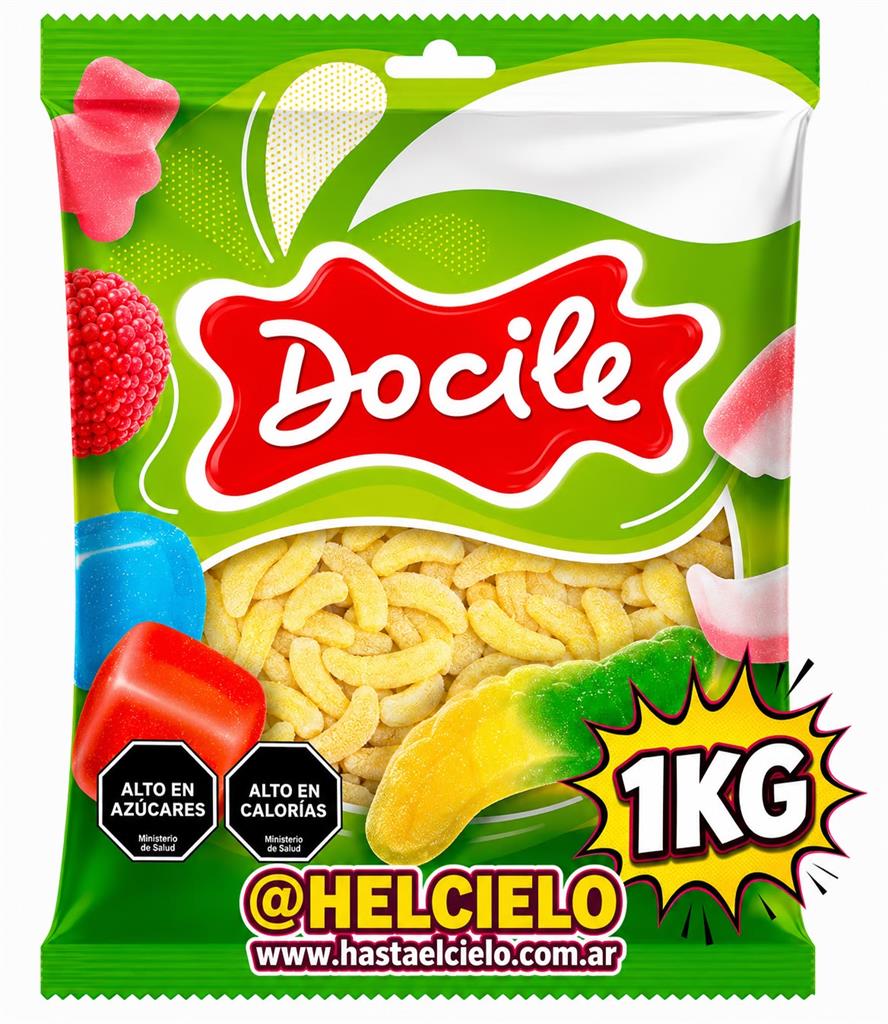 DOCILE KG BANANITAS 1KG