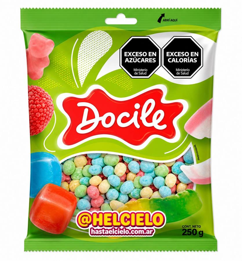 BOLSA JELLY BEANS ACIDOS DOCILE X 250GR
