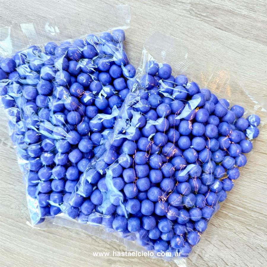 BOLSA CHICLE BOLITA VIOLETA X 400GR