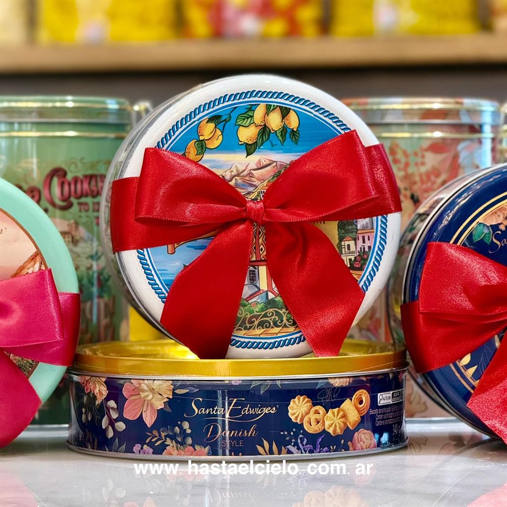 LATA CON MOÑO GALLETAS MANTECA