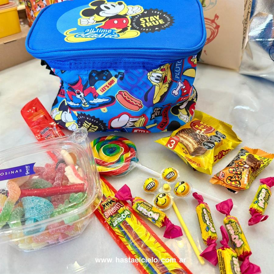 BOLSO LUNCHERA TÉRMICA MICKEY.