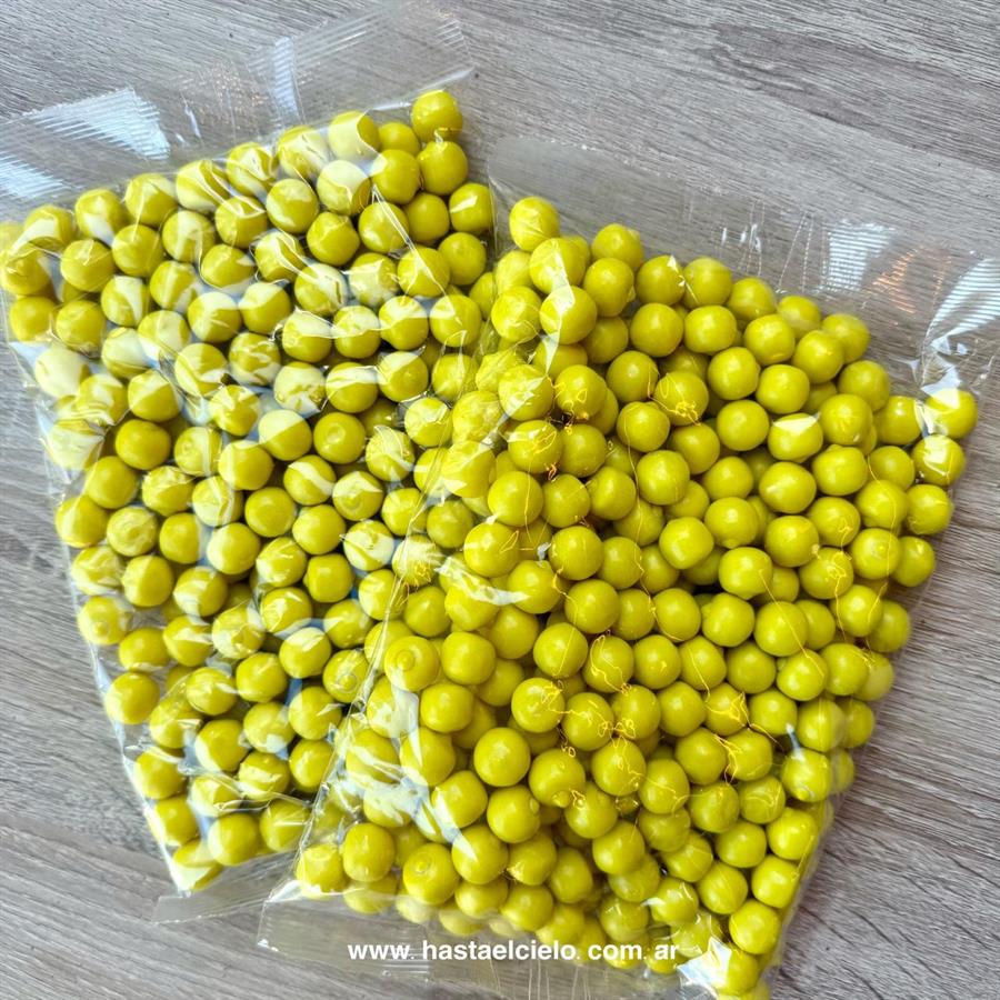 BOLSA CHICLE BOLITA AMARILLO X 400GR
