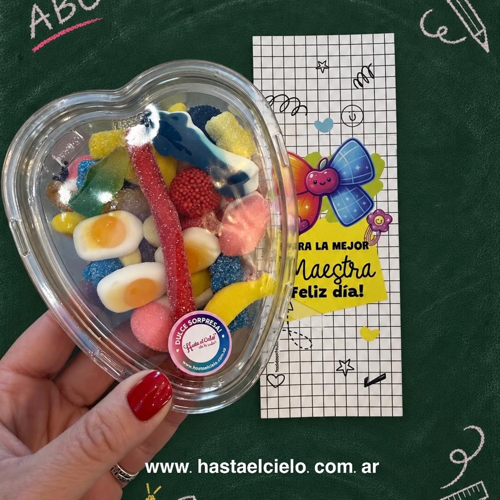 CORAZON GOMITAS MEJOR PROFE X 150GR