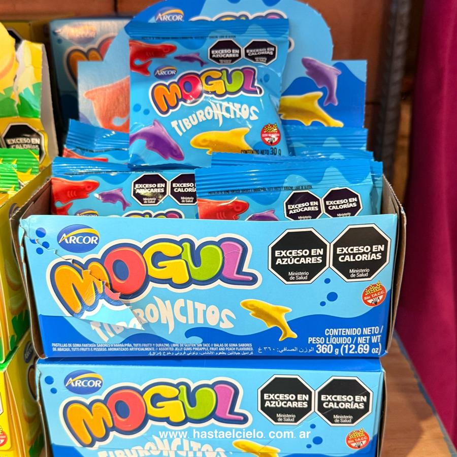 MOGUL TIBURONES X 30GR