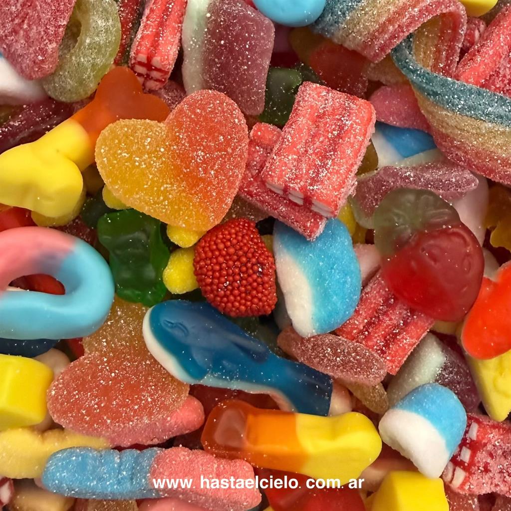 MIX GOMITAS DULCES Y ACIDAS X 1KG