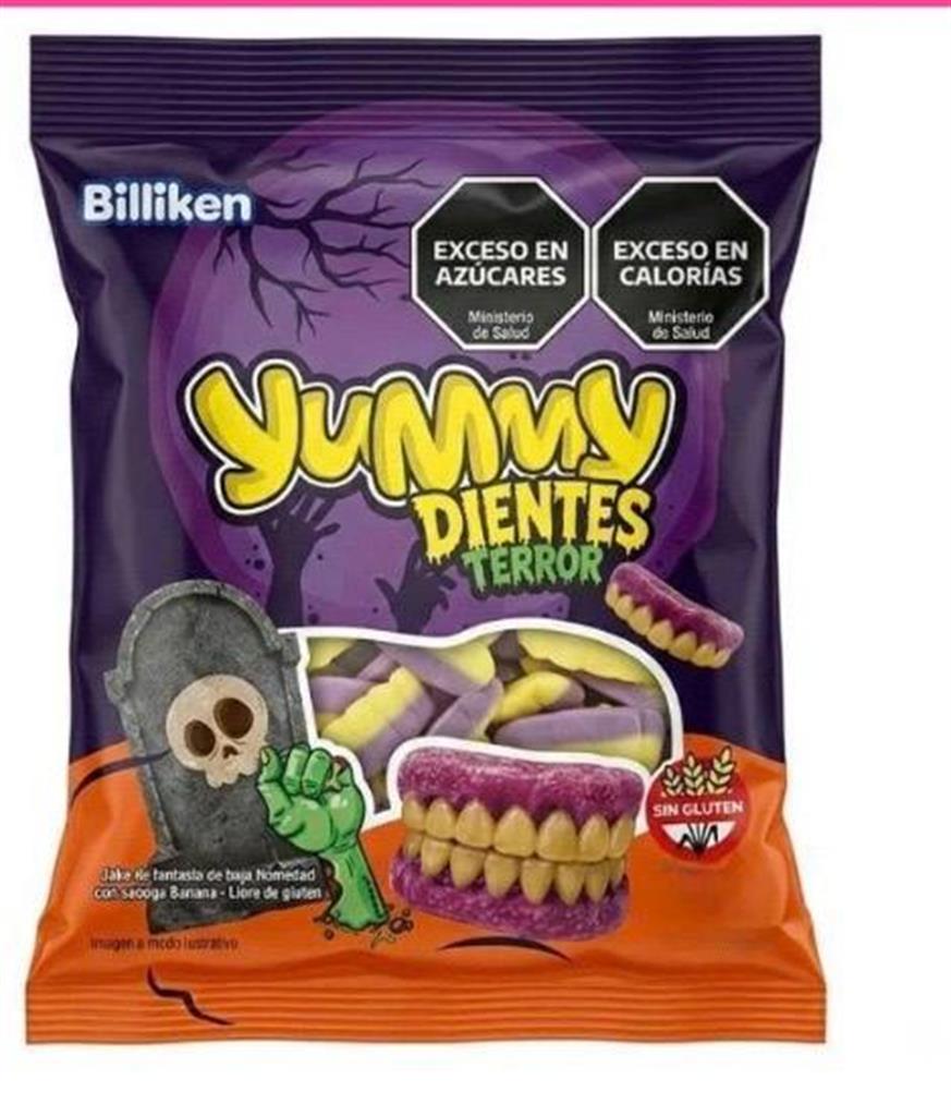 YUMMY GOMITA DIENTES TERROR X 500GR.
