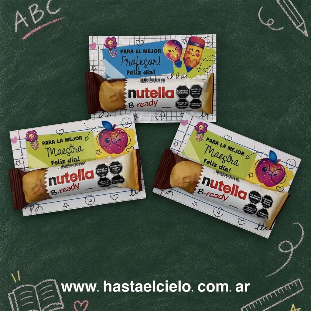 BARRA NUTELLA PROFE