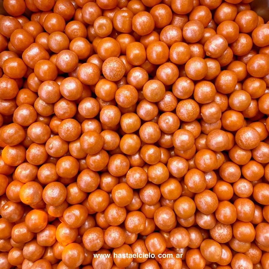 BOLSA PERLITA DE CHICLE BOLITA NARANJA X 400GR