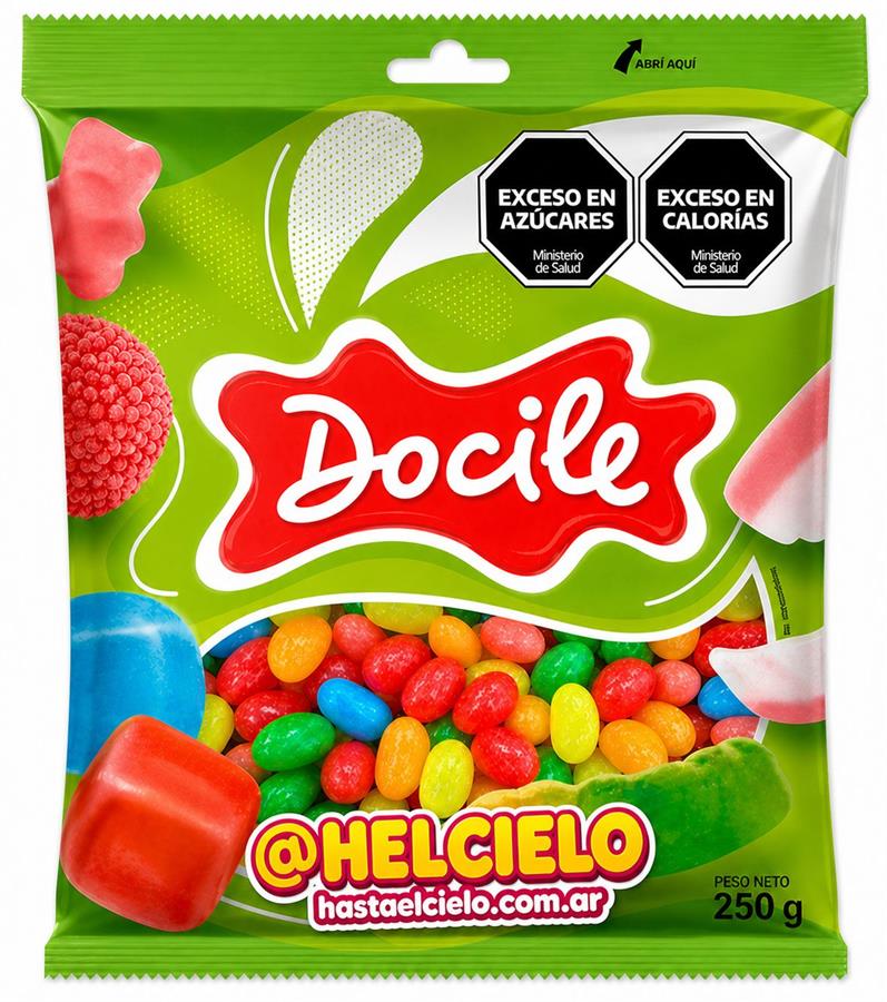 BOLSA JELLY BEANS DOCILE X 250GR