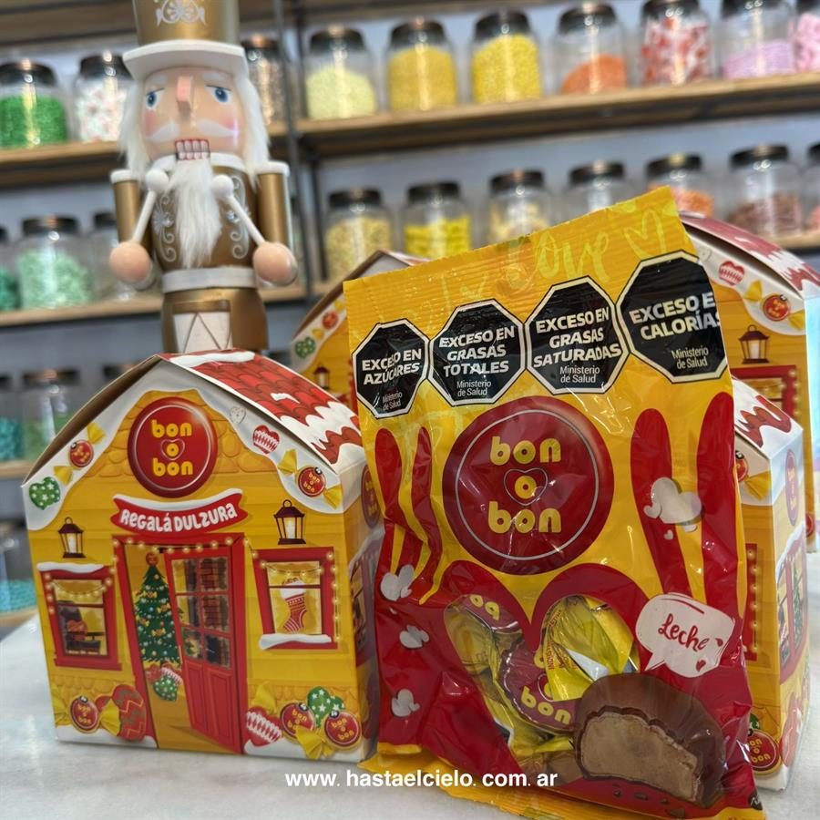 CASITA NAVIDEÑA RELLENA BON O BON