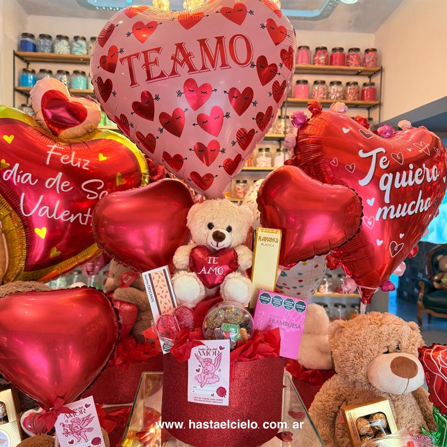 ARREGLO RAPANUI CRANBERRIES SAN VALENTIN