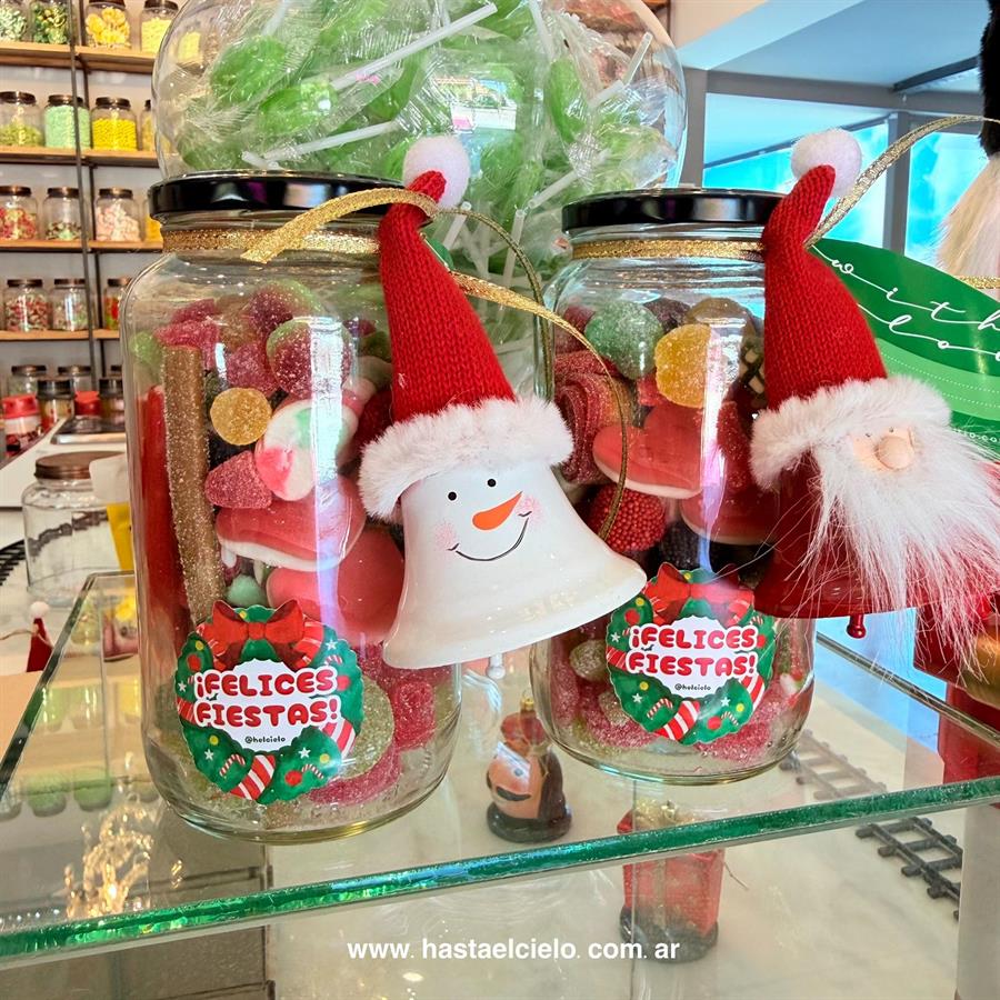 FRASCO MEDIANO CAMPANITA MIX GOMITAS NAVIDEÑAS