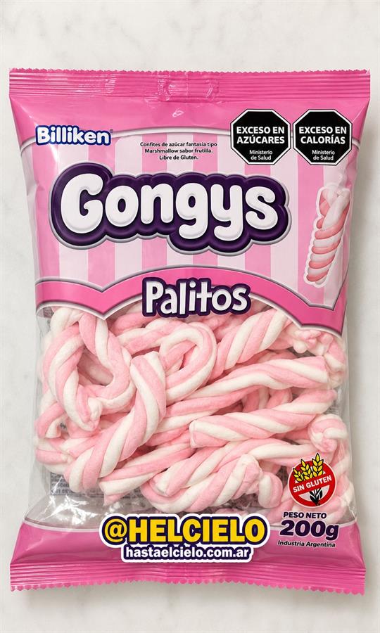 GONGYS MALVAVISCOS TWIST ROSA X200GR