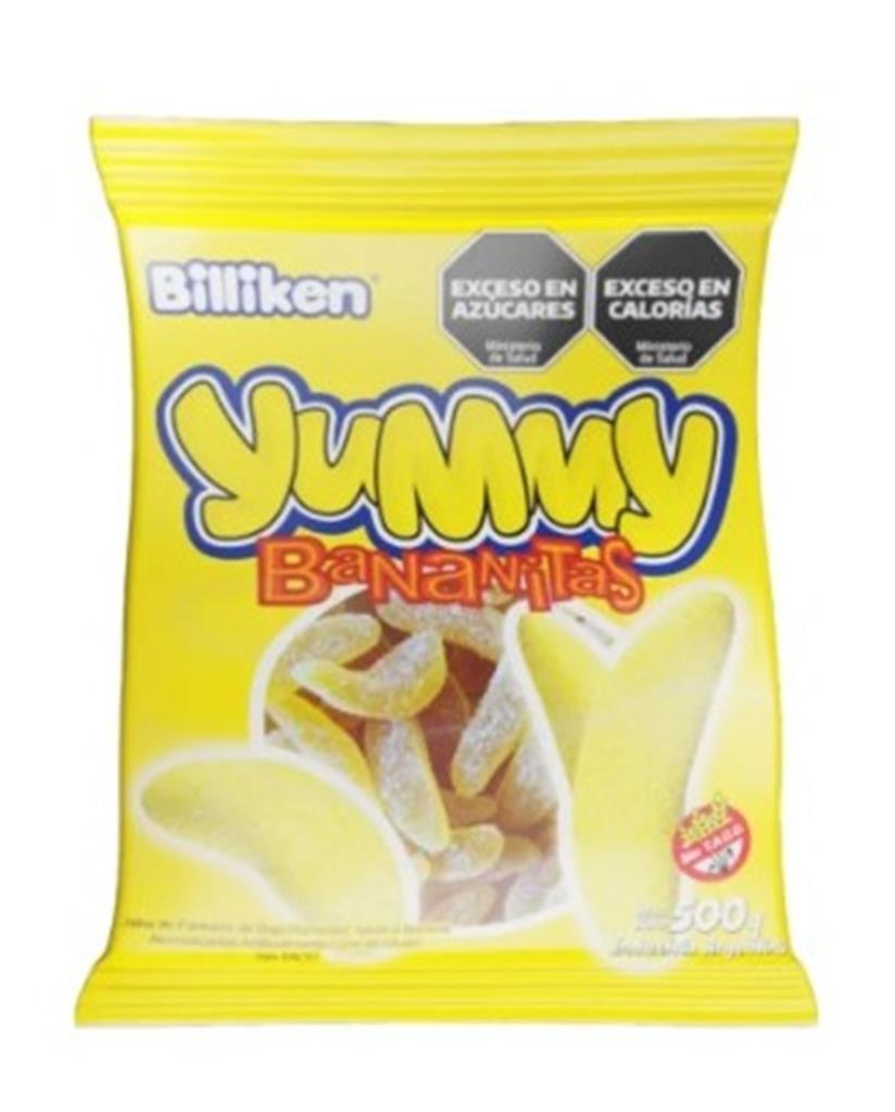 YUMMY  GOMITA BANANITAS X 500GR.