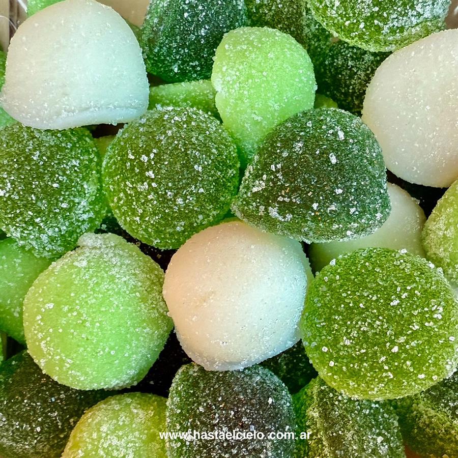 GOMITAS DE FRUTA MIX MANZANA,KIWI, MARACUYA Y MELON.