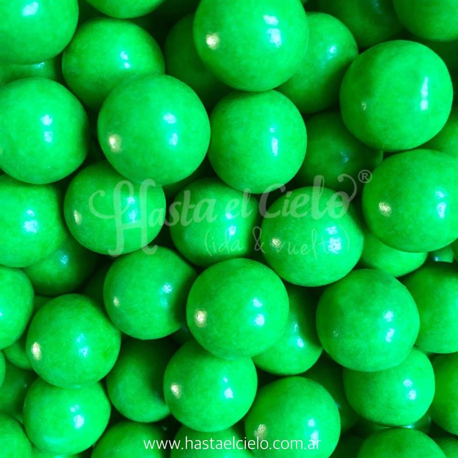 CHICLE BOLON VERDE 2,5CM APROX.